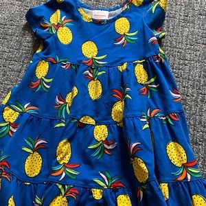 Hanna Andersson Pineapple dress for girls US size 5